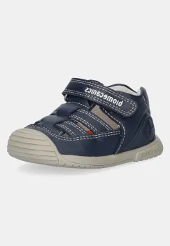 Biomecanics sandale din piele pentru copii culoarea bleumarin, 252122 imagine