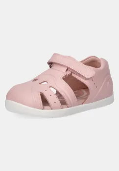Biomecanics sandale din piele pentru copii culoarea roz, 252165 imagine