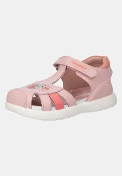 Biomecanics sandale din piele pentru copii culoarea roz, 252232 imagine