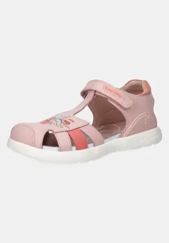 Biomecanics sandale din piele pentru copii culoarea roz, 252232 imagine