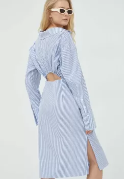 Birgitte Herskind rochie din bumbac mini, oversize imagine