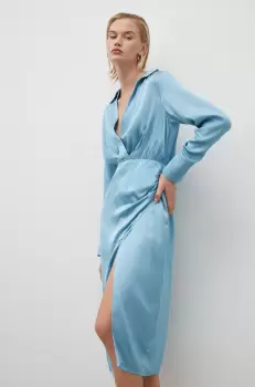 Birgitte Herskind rochie midi, drept imagine