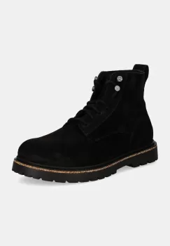 Birkenstock pantofi inalti Highwood Lace Mid barbati, culoarea negru, 1028911 imagine