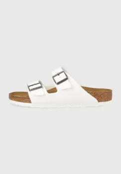 Birkenstock papuci Arizona barbati, culoarea alb, 552681 imagine