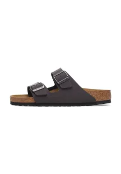 Birkenstock papuci Arizona Birkibuc culoarea maro, 1029134 imagine