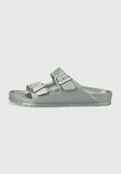 Birkenstock papuci Arizona Eva barbati, culoarea argintiu imagine