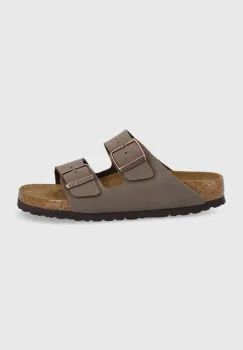 Birkenstock papuci Arizona femei, culoarea maro, 151183 imagine