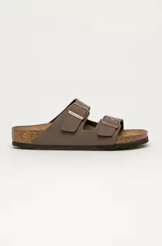 Birkenstock Papuci barbati, culoarea maro imagine