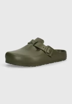 Birkenstock papuci Boston EVA barbati, culoarea verde, 1026215 imagine