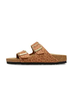 Birkenstock papuci cu toc plat femei Arizona imagine