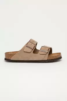 Birkenstock - Papuci din piele Arizona imagine