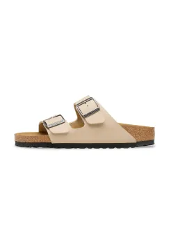 Birkenstock papuci din piele Arizona imagine