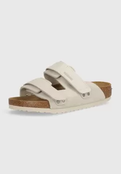 Birkenstock papuci din piele Uji femei, culoarea alb, 1024800 imagine