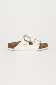 Birkenstock Papuci femei, culoarea alb imagine