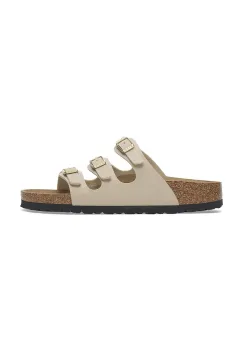 Birkenstock papuci Florida BF femei, culoarea bej, 1029265 imagine