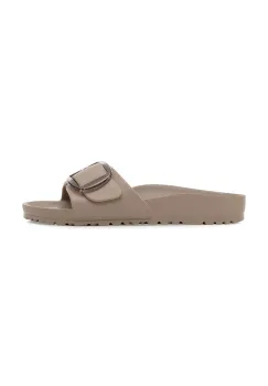 Birkenstock papuci Madrid Big Buckle EVA culoarea bej, 1030479 imagine