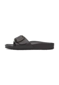Birkenstock papuci Madrid Big Buckle EVA femei, culoarea negru, 1029635 imagine