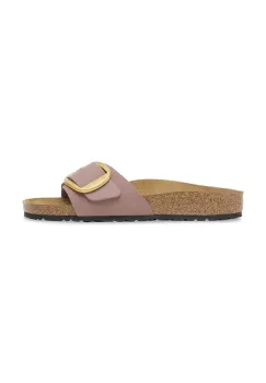 Birkenstock papuci Madrid Big Buckle LENB Faded Purple culoarea violet, 1030517 imagine