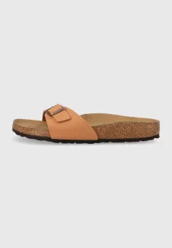 Birkenstock papuci MADRID BS femei, culoarea maro imagine