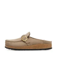 Birkenstock papuci mocasini de dama din piele intoarsa Buckley imagine