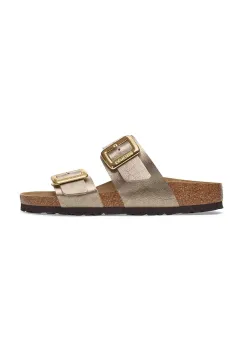 Birkenstock papuci Sydney Graceful femei, culoarea maro, 1029356 imagine