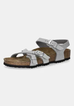 Birkenstock sandale copii Kumba culoarea argintiu, 1030536 imagine