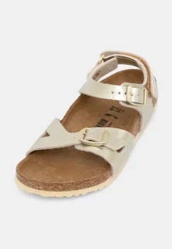 Birkenstock sandale copii Rio AS Kids AS Kids culoarea auriu, 1029540 imagine