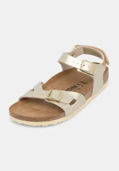 Birkenstock sandale copii Rio AS Kids AS Kids culoarea auriu, 1029540 imagine