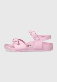 Birkenstock sandale copii Rio EVA Kids culoarea roz imagine