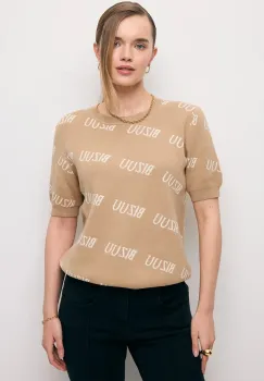 Bizuu pulover de bumbac AYLE imagine