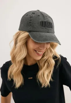 Bizuu sapca de baseball din bumbac ZANE culoarea gri, ZANE SZARY imagine