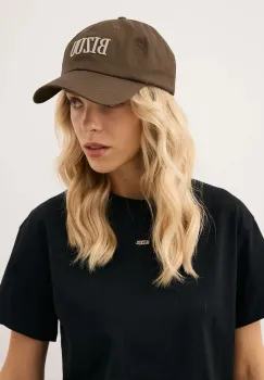 Bizuu sapca de baseball din bumbac ZANE culoarea maro, ZANE BRAZOWY imagine