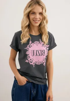 Bizuu tricou IOLA culoarea gri, IOLA GRAFITOWY imagine