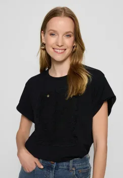 Bizuu tricou MIRADO culoarea negru, MIRADO CZARNY imagine