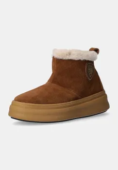 Blauer cizme de zapada din piele intoarsa EMERY culoarea maro, F4EMERY02.SUE imagine