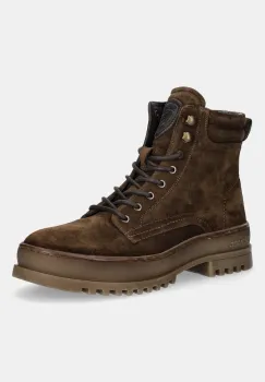 Blauer cizme din piele intoarsa IUKA culoarea maro, F5IUKA01/SUE imagine