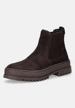 Blauer cizme inalte din piele IUKA culoarea maro, F5IUKA02/SUE imagine