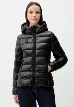 Blauer geaca CAROLL culoarea negru, de tranzitie, BLDC02072 imagine