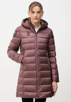 Blauer geaca de puf AGNES culoarea bordo, de iarna, BLDK03102 imagine