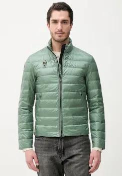 Blauer geaca de puf AUSTIN imagine