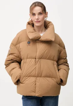 Blauer geaca de puf ROSS culoarea maro, de iarna, BLDC03166 imagine