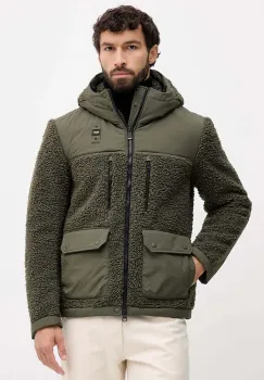 Blauer geaca WILCOCK culoarea verde, de tranzitie, BLUC01225 imagine