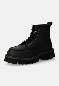 Blauer ghete de piele RUSK barbati, culoarea negru, F4RUSK03.LEP imagine
