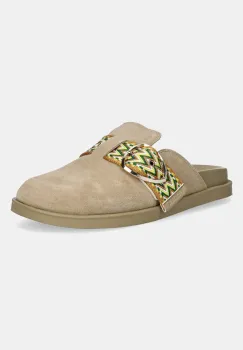 Blauer papuci din piele GLADE culoarea bej, S5GLADE04 imagine