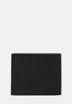 Blauer portofel de piele culoarea negru, TRIF01 imagine