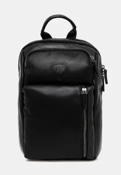 Blauer rucsac culoarea negru, mic, uni, DOYERS02 imagine