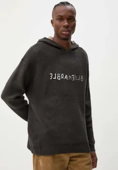 BLUEMARBLE pulover barbati, culoarea maro, HO10.KN19B24 imagine