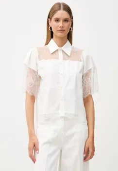 blugirl Blumarine camasa pentru femei, din bumbac imagine