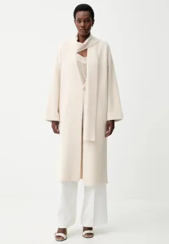 Blugirl Blumarine cardigan culoarea bej, light, RF5234.MA39R imagine