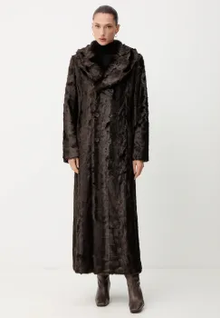 Blugirl Blumarine palton culoarea maro, RF5141.E0854 imagine